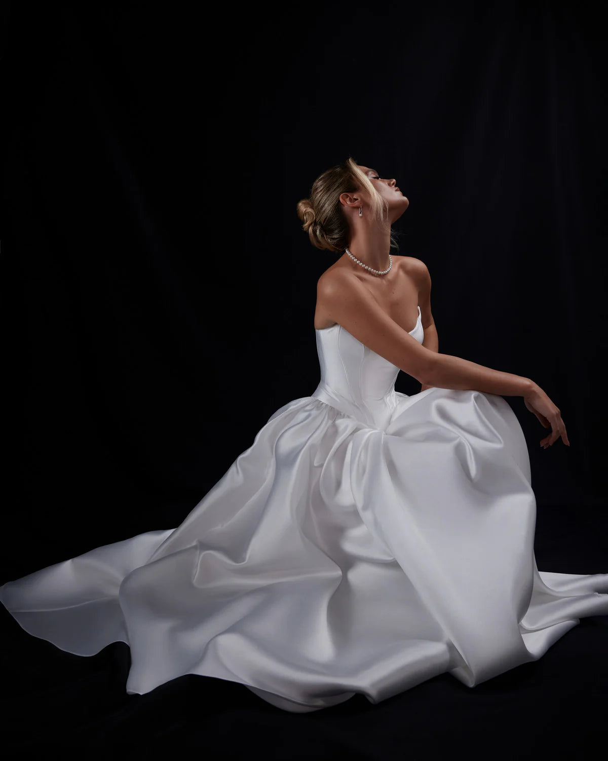 Faith | Corset mikado ball gown