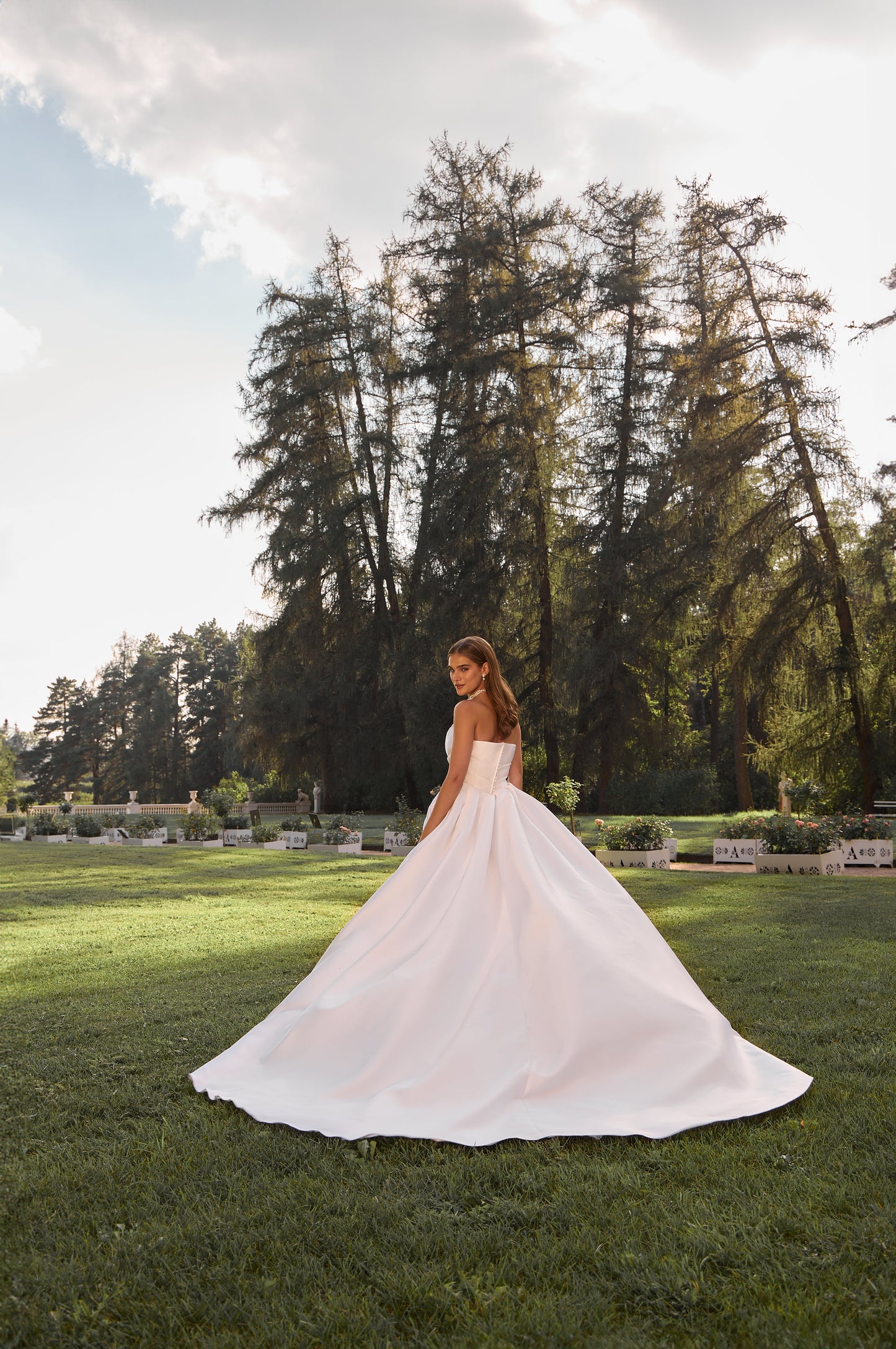 Esma | Minimalist A-line dress with a slit