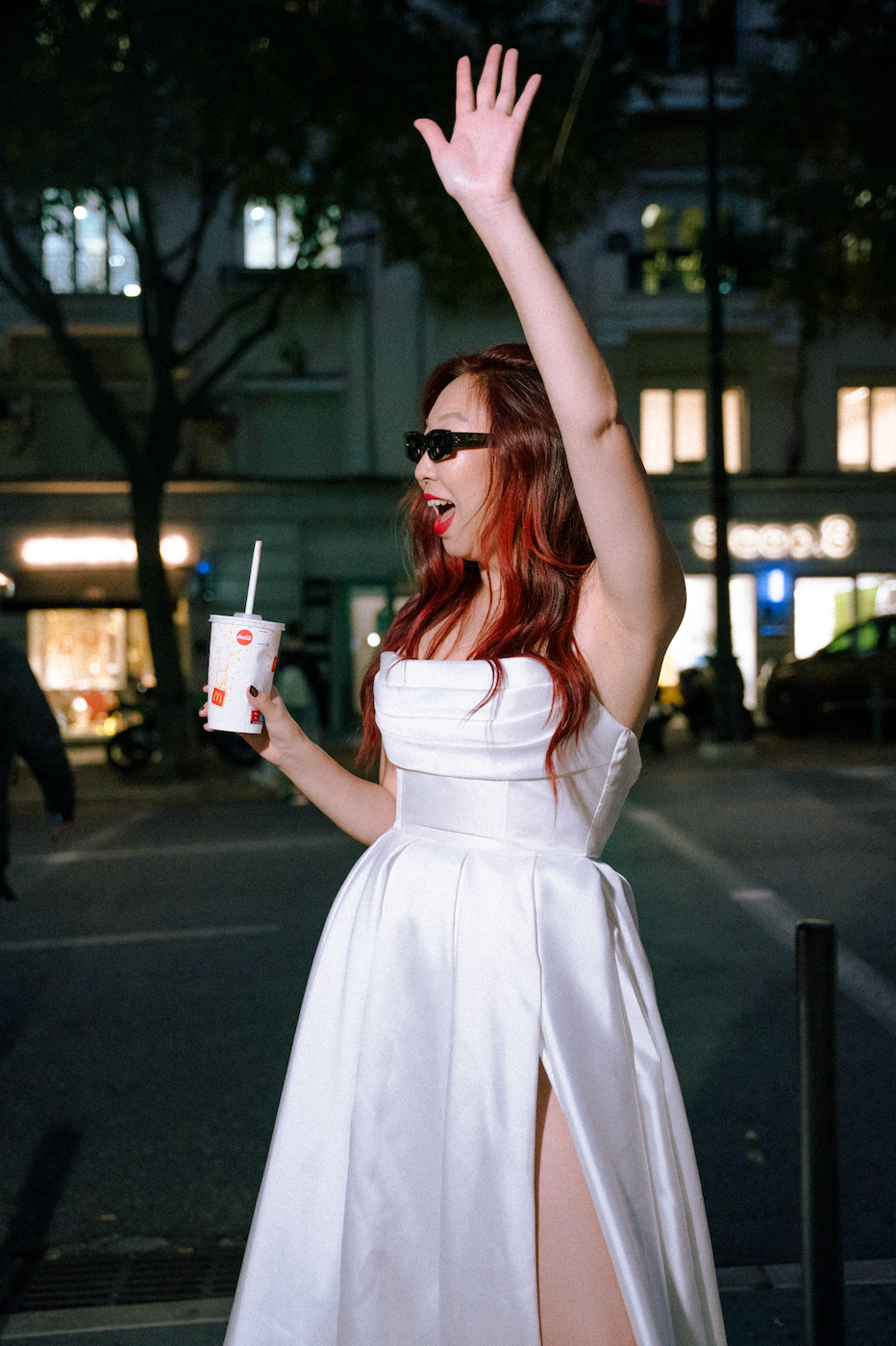 Valentina | Open back mikado wedding dress